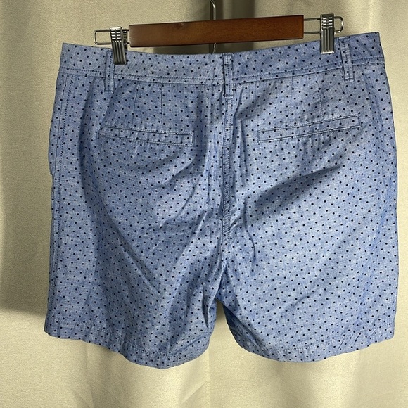 Talbots Blue Polka Dot shorts - Picture 2 of 6